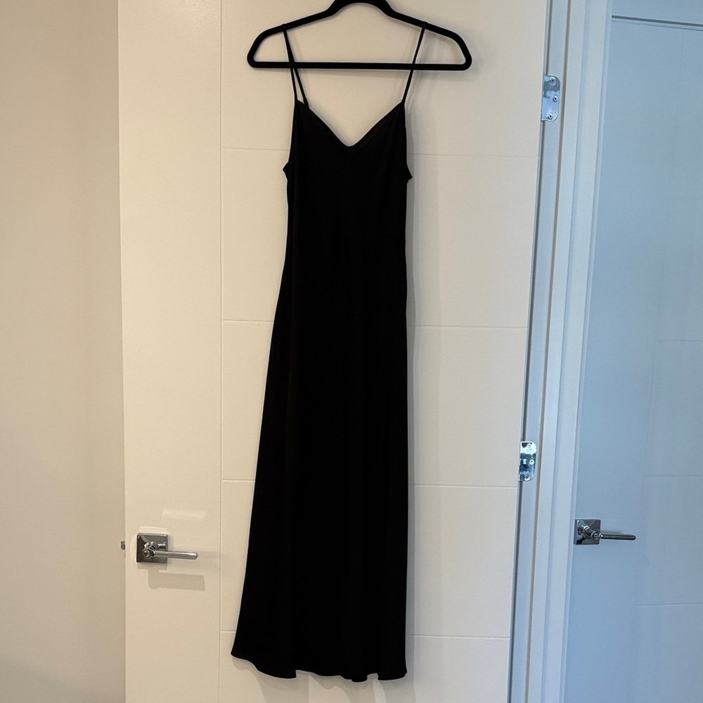 All Saints Elegant Black Maxi Dress